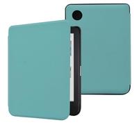 DMluna Étui Slimshell pour Kobo Clara Colour/BW/ 2E, Tolino Shine Colour/Shine 5/4, Coque de Protection Magnétique avec Fonction de Plume de Sommeil de Réveil Automatique, Bleu Clair