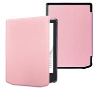 DMluna Étui Slimshell pour Pocketbook Verse/Verse Pro/Color/Lite, Coque de Protection Magnétique avec Fonction de Plume de Sommeil de Réveil Automatique, Rose Clair