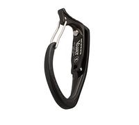 DMM Mousqueton en aluminium en forme de D - Gris mat, 62,4 g, escalade