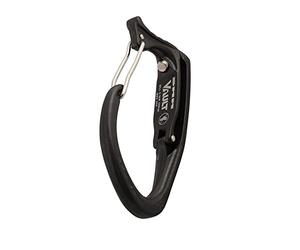 DMM Mousqueton en aluminium en forme de D - Gris mat, 62,4 g, escalade