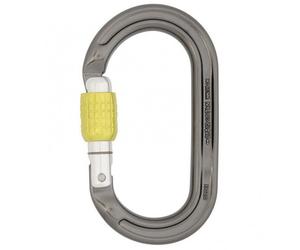 DMM - Ultra O - Mousqueton à verrouillage - titanium / lime green