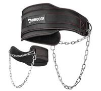 DMoose ceinture lestée musculation, Ceinture Musculation homme Gymnastique force Powerlifting, Squat homme, leste Bodybuilding, Acier résistant avec Support Confortable en néoprène