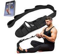 DMoose Civière de mollet et civière de pied pour fasciite plantaire - Sangle d'étirement de yoga pour tendinite d'Achille, civière de jambe, ceinture d'étirement de ligament pour soulager la douleur