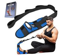 DMoose Civière de mollet et civière de pied pour fasciite plantaire - Sangle d'étirement de yoga pour tendinite d'Achille, civière de jambe, ceinture d'étirement de ligament pour soulager la douleur