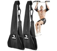 DMoose Fitness AB Straps - Sangles Abdominaux pour Tractions - Équipement de Musculation à Domicile - Entraînement Core et Abdos - Qualité Premium pour Hommes et Femmes