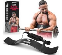 DMoose Fitness Bras Curl Blaster Aluminium épais, Goujons Robustes, profilés et réglables - Définition améliorée et la Force Musculaire dans Les Bras - Premium Bodybuilding Biceps Bomber Isolate