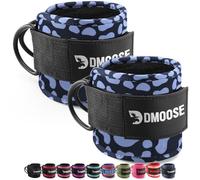 DMoose Sangle Cheville Musculation Poulie - Taille Unique avec Rembourrage de première qualité Ankle Straps pour Sport, Kickback, Entraînement des Fessiers (Animal - Paire, Paire)