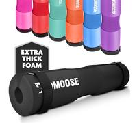 DMoose - Tapis pour haltères, soulage la pression du cou et des épaules et soutient le bas du dos, tapis de squat antidérapant en mousse EVA avec sangles de sécurité, tapis de poussée des