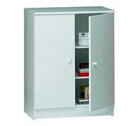 Dmora Armoire 2 portes 1 étagère réglable