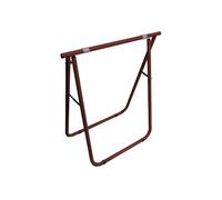 Dmora - Chevalet Litchi, Complément de décoration, Article décoratif, Accessoire de décoration, 62x35 h75 cm, Rouge