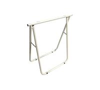 Dmora - Chevalet Litchi, Complément de décoration, Article décoratif, Accessoire de décoration, 62x35 h75 cm, Crème