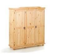 Dmora - Grande Armoire Polyvalente Dortmund, Meubles multifonctionnels, Casier à Chaussures, Support à Chaussures pour Armoire, 150x56 h180 cm, Chêne Clair