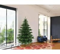 Dmora - Sapin de Noël 150 cm Graz, Pin Artificiel, Arbre à Effet réel, Sapin de Noël, 120x120 h150 cm, Vert