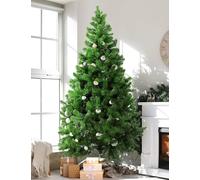 Dmora Sapin de Noël "Riccardo", Hauteur 150 cm, Extra épais, 438 branches, Effet Royal, 100 x 100 x 150 cm