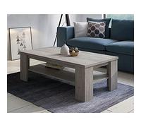 Dmora Table basse, 110 x 55 x 41 cm, coloris chêne clair