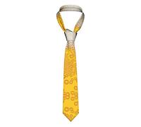 DMORJ Cravate longue en mousse de bière pour homme : >> 145 x 7,9 cm, cravate fine amusante et durable pour l'école, les mariages, les fêtes., Noir , taille unique
