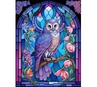 DMQBT 1000 Pièces - Coloré - Puzzle Difficile - Colour Owlss Affiche - Jouets De Puzzle Anti Stress pour Adultes - Jeux De Mémoire Et De Cognition pour Personnes Âgées - DX350ZW