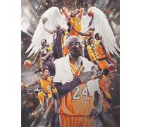 DMQBT 1500 Piece Puzzles pour Adults - Basketball Player 24 - Affiche Art Puzzle 1500 Pièces - Cq408Zj