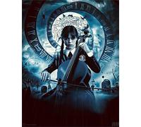 DMQBT 1500 Piece Puzzles pour Adults - Classic Horror Movies Wednesdays Affiche - 1500 Piece Puzzle Personnalisé pour Adulte - Cq231Zj