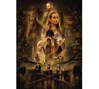 DMQBT 1500 Pièces ,Coloré ,Puzzle Difficile ,Classic Horror Films Walkings Deads Art Photos Affiche - Jouets De Défi Amusants en Famille - Ns276Zk