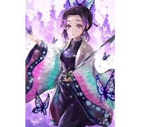 DMQBT 1500 Pièces ,Colorful Fun Puzzle ,Photos ,Gifts ,Japanese Animes Demons Kochou Shinobus ,Affiches De Jeux Éducatifs Et De Jouets pour Enfants - Xp146Qk