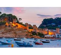 DMQBT 1500 Pièces Difficult Puzzles - Lloret De Marss Landscape Pictures - Family Fun Challenge Games - Puzzles pour Adults 1500 Piece - Xu106Tw