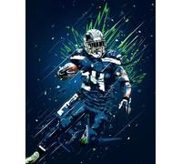 DMQBT 1500 Pièces - Difficult Puzzles - Rugbys Player 24 Art Affiche - Puzzles pour Adultes 1500 Pièces - Jouets De Défi Personnalisés pour Adultes - Jy332Zp