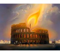 DMQBT 1500 Pièces Difficult Puzzles - Vladimirs Kushs Abstract Art Oil Painting - Jeux Éducatifs À Domicile - 1500 Pièces Puzzles pour Adultes - Jy419Zp