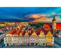DMQBT 1500 Pièces - Difficult - Romania City Landscape Photos Puzzles - Large Puzzle Gifts pour The Family - 1500 Pièces Puzzle pour Adultes - Jy497Zp