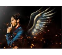 DMQBT 1500 Pièces - Photos - Gifts - Puzzle Irrégulier - Classic Film Luciferss Art Affiche - Jouets De Défi Personnalisés pour Adultes - Jeu De Mémoire Et De Cognition - Ns06Zk