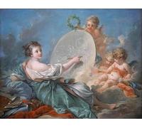 DMQBT 1500 Pièces ,Puzzle Difficile ,Gifts ,Affiche ,Francoiss Bouchers Art Oil Painting ,Décoration D'Intérieur ,Jeux De Réduction du Stress en Famille - Ns137Zk