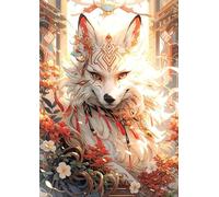 DMQBT 1500 Pièces Puzzle - Foxss Abstract Oil Painting - Colorful - Large Gift for The Whole Family - 1500 Pièces Puzzle for Adults - Vw249Zq
