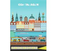 DMQBT 1500 Pièces Puzzles - Copenhagen City Retro Affiche - Difficult Puzzle 1500 Pièces pour Défi des Adultes - Puzzle Gift pour The Family - Jy218Zp