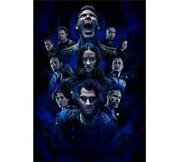 DMQBT Coloré Puzzle Irrégulier - 1500 Pièces - Puzzle Difficile - American Movie Wolfss Affiche - Image d'art De Jeu De Soulagement du Stress pour Adultes - Ns229Zk