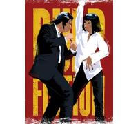 DMQBT Coloré Puzzle - Puzzle Difficile - 1500 Pièces - Pulps Films Fictions Uma Thurman Affiche - Jeux De Réduction du Stress en Famille - Ns210Zk