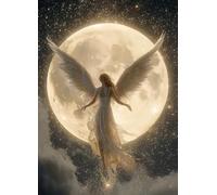 DMQBT Poster Art Puzzle 1500 Pièces - Angelss Abstract Painting - Décoration Intérieure - Jouets Amusants Et Stimulants pour Toute La Famille - Puzzles pour Adults 1500 Piece - Xu279Tw