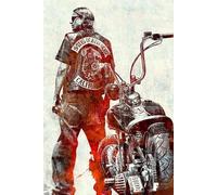 DMQBT Puzzle,1000 Pieces,Affiche,des Énigmes Difficiles,Gifts ,Anarchys Classic Movie,Image d'art De Jeu De Soulagement du Stress pour Adultes ,Jouets De Défi Amusants en Famille, Cx172Zw