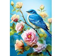 DMQBT Puzzle,1000 Pieces,Affiche,des Énigmes Difficiles,Gifts ,Colour Fun ,Retro Birds Abstract Painting,Jouets De Défi Personnalisés pour Adultes, Jouets Éducatifs pour Enfants, Cx139Zw