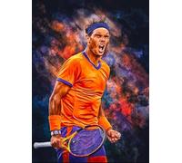 DMQBT Puzzle,1000 Pieces,Affiche,des Énigmes Difficiles,Gifts ,Tennis Player Art Pictures ,Jouets Amusants pour Adultes Et Familles ,Jouets Anti-Stress pour Adultes Et Familles, Cx264Zw