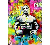 DMQBT Puzzle,1000 Pieces,Affiche,des Énigmes Difficiles,Gifts ,Tysons Abstract Art ,for Adults Teenagers ,Jeux De Réduction du Stress en Famille,Adult Fun Challenge Toys, Cx254Zw