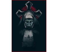 DMQBT Puzzle 1000 Pièces - Coloré - Puzzle Irrégulier - The Nuns Movie Affiche - Jouets De Défi Personnalisés pour Adultes - Jeux De Réduction du Stress en Famille - DX310ZW