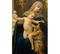 DMQBT Puzzle 1500 Pièces - Art - Puzzle - Gifts - Bouguereau Art Oil Painting Affiche - Jeu De Décompression Familial - Alzheimer chez l'adulte Gifts - Hz19Xa