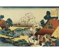 DMQBT Puzzle 1500 Pièces - Art - Puzzle - Gifts - Katsushikas Hokusais Art Oil Painting - Jeu De Décompression Familial - Alzheimer chez l'adulte Gifts - Hz113Xa