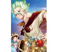 DMQBT Puzzle 1500 Pièces - Colorful Puzzle - Photos - Gifts - Classic Japanese Animes Dr.Stone - Jouets Et Jeux Éducatifs pour Enfants Affiches - Cq14Zj