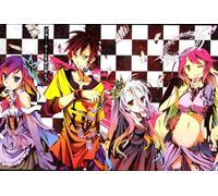 DMQBT Puzzle 1500 Pièces ，Colorful Puzzles ，Photos ，Gifts ，Japanese Animes No Game No Life ，Jouets De Jeux Personnalisés pour Enfants Et Adultes - Cq29Zj