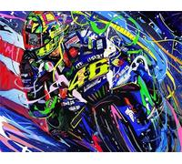 DMQBT - Puzzle 1500 Pièces - Irregular Puzzle Gifts - Motoss Racings Art Photos - pour Jouets De Défi Personnalisés pour Adultes - Décoration D'Intérieur - Qk250Zy