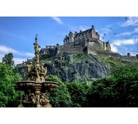 DMQBT Puzzle 1500 Pièces pour Adultes - Edinburghs Landscape Castles Photos - 1500 Pièces Puzzles pour Adultes - Large Puzzle Gift pour The Whole Family - Jy06Zp
