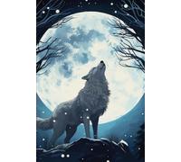 DMQBT Puzzle Irrégulier Coloré ，1000 Pièces ，Wolfss Abstract Painting ，Jouets De Défi Personnalisés pour Adultes ，Décoration Murale - DX114ZW