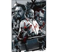 DMQBT Puzzles 1500 Pièces - Colourful Irregular Puzzle - Film The Departed Affiche - Jeux De Mémoire pour Adultes - Jouets Anti-Stress pour La Famille - Hz325Xa