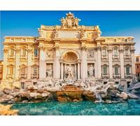 DMQBT Puzzles 1500 Pièces for Adults - Difficult Puzzle 1500 Pièces for Adults Challenge - Fontana Di Trevi Art Photos - Family Fun Challenge Games - Vw281Zq